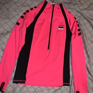 Pink active wear jacket